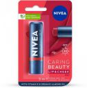 NIVEA Lip Caring Beauty Red Lip Balm (Pack of: 1, 4.8 g)...