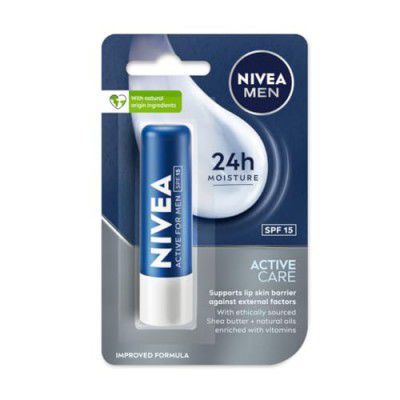 NIVEA MEN Active Care, 4.8g Lip Balm