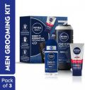 Nivea Men Combo, Gift Hamper for Men, With Body Wash, Face Wash & Roll On, Cleanser Deo Deodorant Roll-on - (350 ml, Pack of 3)...