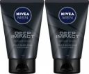 NIVEA Men Deep Impact (100 g, Pack of 2) Face Wash (200 g)...
