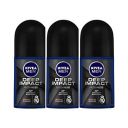 Nivea MEN Deep Impact Freshness Deodorant Roll-On, for Men, 50ml (Pack of 3)...