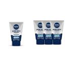 NIVEA Men Face Wash, Dark Spot Reduction, 100g & Nivea Dark Spot Reduction Face Wash, 100ml (Pack of 3)...
