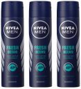 NIVEA MEN Ocean Spray Deodorant For Men, 150Ml (Pack Of 3)...