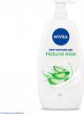 NIVEA Natural Aloe Body Wash enriched | Vitamin C & E Oils for Fresh & Healthy Skin 1L (1 L)...
