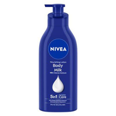 NIVEA Nourishing Body Milk - 600ml Body Lotion | Deep Moisture Care for Very Dry Ski