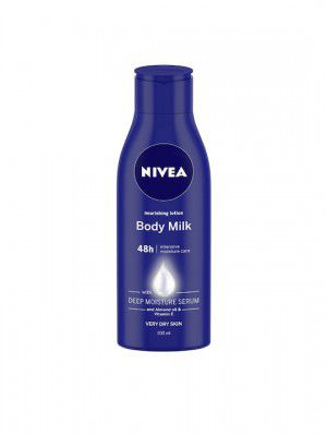 Nivea Nourishing Body Milk for Very Dry Skin with 2x Almond Oil And Vitamin E 200 ml