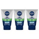 Nivea Oil Control Face Wash, 100ml (Pack of 3)...