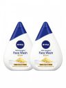 Nivea Set of 2 Milk Delights Face Wash Fine Gramflour For Oily Skin - 100ml each...