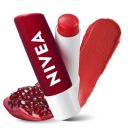 NIVEA Shine Caring Lip Balm, Pomegranate, 4.8G, Red...