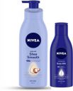 NIVEA Smooth Milk Body Lotion 400ml with Nourishing Body Milk 120ml (520 ml)...