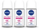 NIVEA Smooth Skin Roll On 50 ml - Pack of 3 Deodorant Spray - For Women  (150 ml, Pack of 3)...
