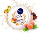 NIVEA Soft Light Moisturizer Cream, Playful Peach, with Vitamin E & Jojoba Oil - 200 ml...