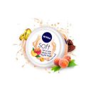 NIVEA Soft Playful Peach, Light Moisturizer Cream for Face, Hands and Body, Instant Hydration, Non-Greasy Cream with Vitamin E & Jojoba Oil 200 ml...