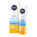 NIVEA Sun UV Face Shine Control SPF 50 Cream - 50ml...