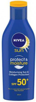 NIVEA Sunscreen - SPF 50 PA++++ Sun Moisturising Lotion | 125 ml