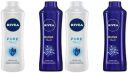 Nivea Talc pure and musk talc Gentle Care Reliable Protection (4 x 400 g)...