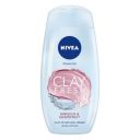 NIVEA Women Body Wash Clay Fresh Hibiscus & Grapefruit Shower Gel for Deep Cleansing & Velvety Soft Skin 250 ml...