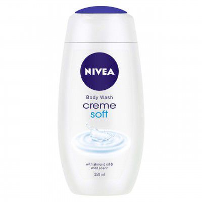 NIVEA Women Body Wash, Crème Soft Shower Gel, 250 ml