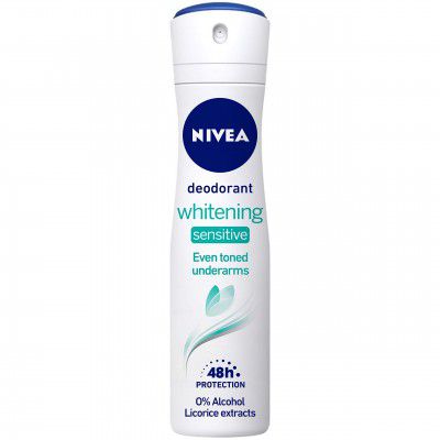 NIVEA Women Deodorant, Whitening Sensitive for 48h Protection 150 ml