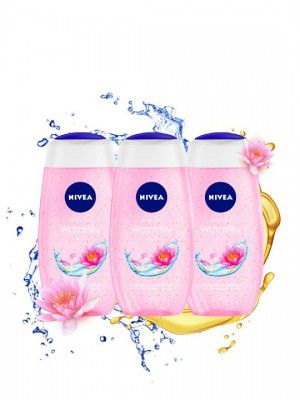 Nivea Women Set of 3 Water Lily & Oil Shower Gel