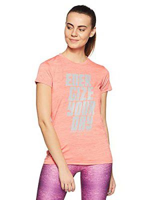 Nivia 2364-1 Nitro-1 Polyester Training Tee, Adult X-Small (Fuchsia)