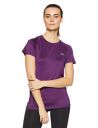 Nivia 2369-3 Hydra-4 Polyester Training Tee, Adult Medium (Purple)...