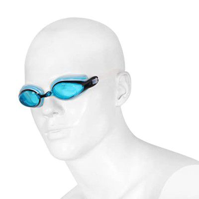 Nivia 4091 Oasis Swimming Goggles (Blue/White)