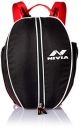 Nivia Bag, Ball Bag,PVC Coated mesh, Water Resistant Lightweighted Fabric, Highly Durable, 100% Polyester(Black/RED)...