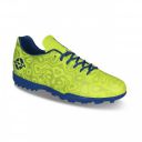 Nivia Carbonite 5.0 Turf Football Shoes for Kids (Sulfhur Green) UK-4...