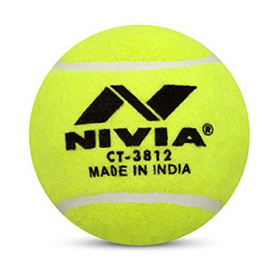 Nivia Cricket Tennis Ball (Pack of 12 Balls)
