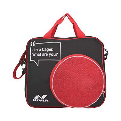 Nivia Game Bag, Ball Bag,PVC Coated mesh, Water Resistant Lightweighted Fabric, Highly Durable, 100% Polyester, Adjustable Strap