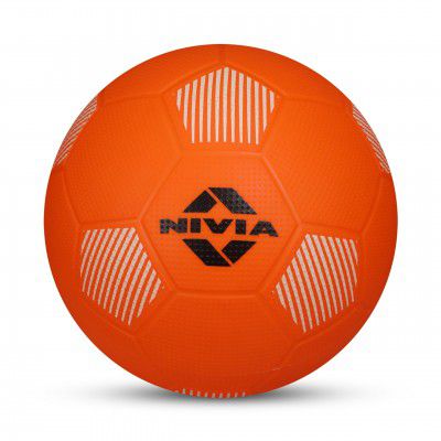 Nivia Home Play Football, Size - 3 (Orange), Pack of 1