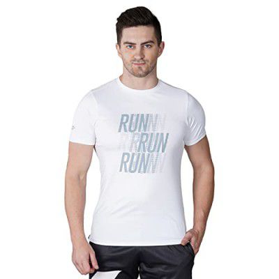 Nivia Hydra - 30 Round Tee for Men (White, S)