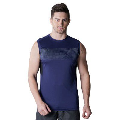 Nivia OXY-8 Tank TOP Navy