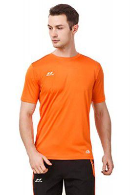 Nivia - Step Out & Play 2205XXL2 Polyester Hydra -1 Fitness Jersey Men's, XXL (Orange)