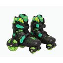 Nivia Unisex Quad Junior Skate with Polyurethane Inline Skate Wheel (XS)...