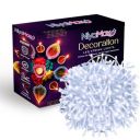 NIYAMAX 12 Meter 46 Led Dhoom Lights Waterproof LED Decorative String Fairy Rice Lights (White Color, Pack of 1)...