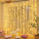 NIYAMAX 12 Meter 46 Led Dhoom Lights Waterproof LED Decorative String Fairy Rice Lights for Indoor and Outdoor Decoration Lights, Festival, Party, Wedding, Garden (Warm White, Pack of 1)...