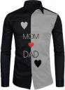 Niza Fashion Men's Premium Digital Printed Unstitched Shirt Fabric for Men PolyBlend Material 2.25m Shirt Piece Cloth(MOMDAD)...