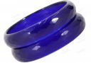 NMII Glass with Diamond Shaped Glossy Finished Bangle...