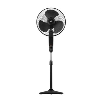 NNEX Glyde A5 400mm Pedestal Fan for Home | 2 Years Warranty | Power of 3 Blades | 20% Higher Air Thrust | 100% Copper Motor