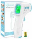 No Touch Forehead Thermometer for Adults and Baby - Instant Reading, Medical Grade, Good for Food, Bath, Milk (White+Blue)...