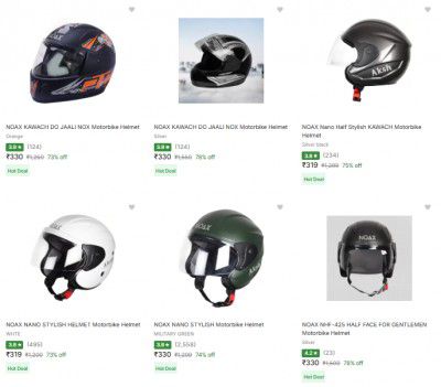 Noax Biker Helmets Upto 79% Off