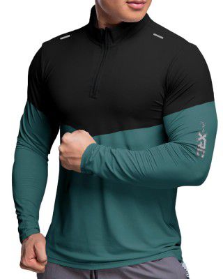 Noble Monk Men's Active wear Regular Fit T Shirt |Full Sleeves |Casual T-Shirt for Men