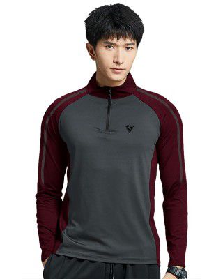 Noble Monk Men's Active wear Regular Fit T Shirt