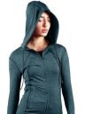 Noble Monk Women's Hooded Sweatshirt with Elastic Cuffs with Thumb Holes for Exercise, Gym and Other Sports | Sports Jacket...