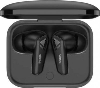Noise Buds F1, 50H playtime, Matte finish Case, Quad Mic with ENC, In-built EQ Modes, Bluetooth (Carbon Black, True Wireless)