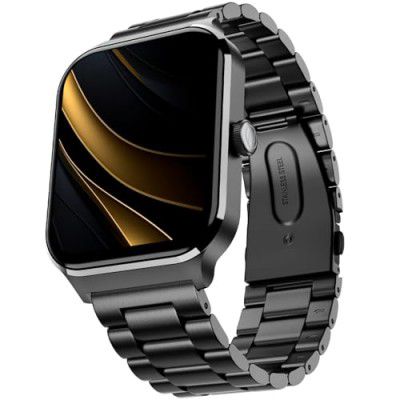 Noise Canvas Smart Watch with 1.96" Vivid Display, Functional Crown