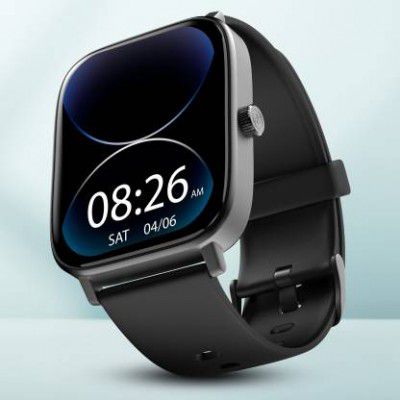 Noise Colorfit Icon 2 1.8' Display with Bluetooth Calling, AI Voice Assistant Smartwatch  (Black Strap, Regular)