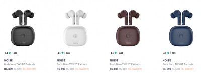 Noise HeadPhones Upto 74% Off